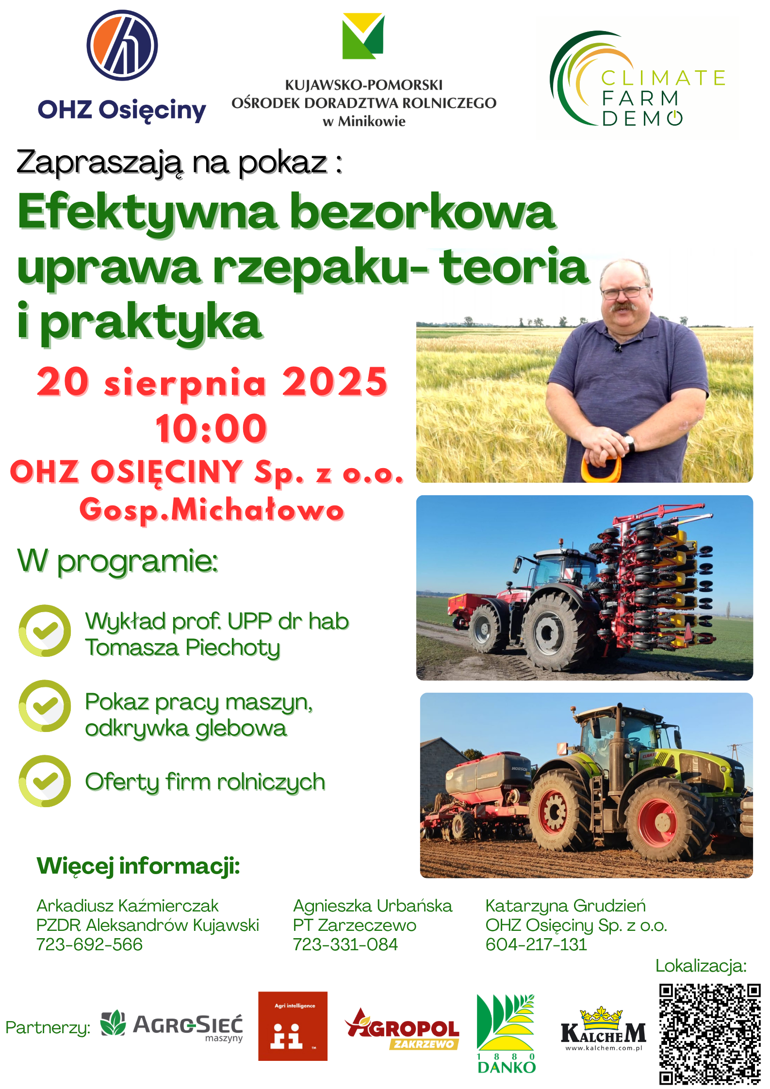 Efektywna uprawa bezorkowa rzepaku- teoria i praktyka